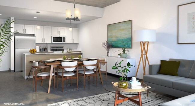 Living Space - Second and Delaware Apartments