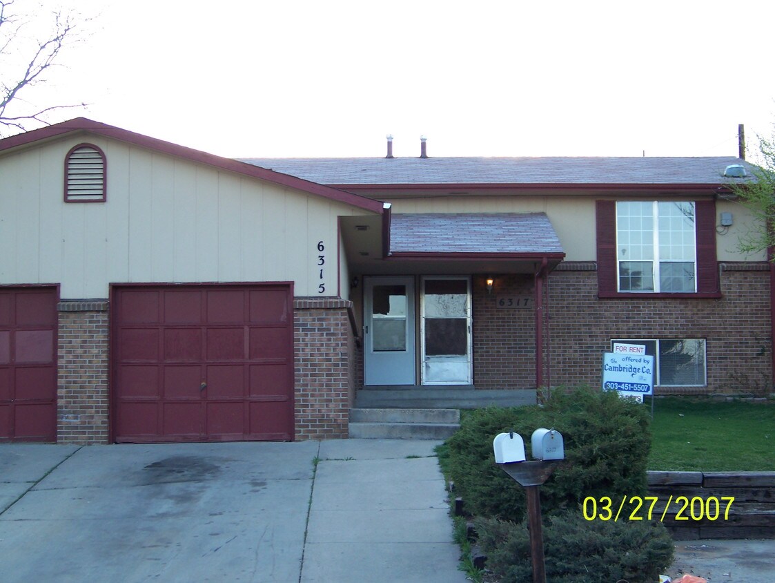 6317 Dudley St, Arvada, CO 80004 Townhome Rentals in Arvada CO