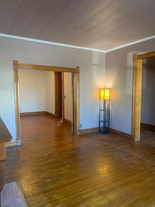 living room and bedroom - 2963 Pacific St Townhome