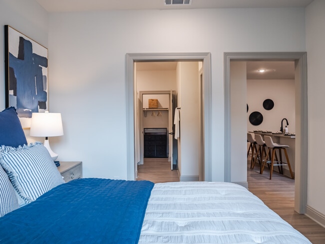 The Palafox: 1BR, 1BA- Bedroom - The Flats at Ransley