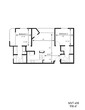 2BR 2BA - FLOOR PLAN D - 1441 MIDVALE