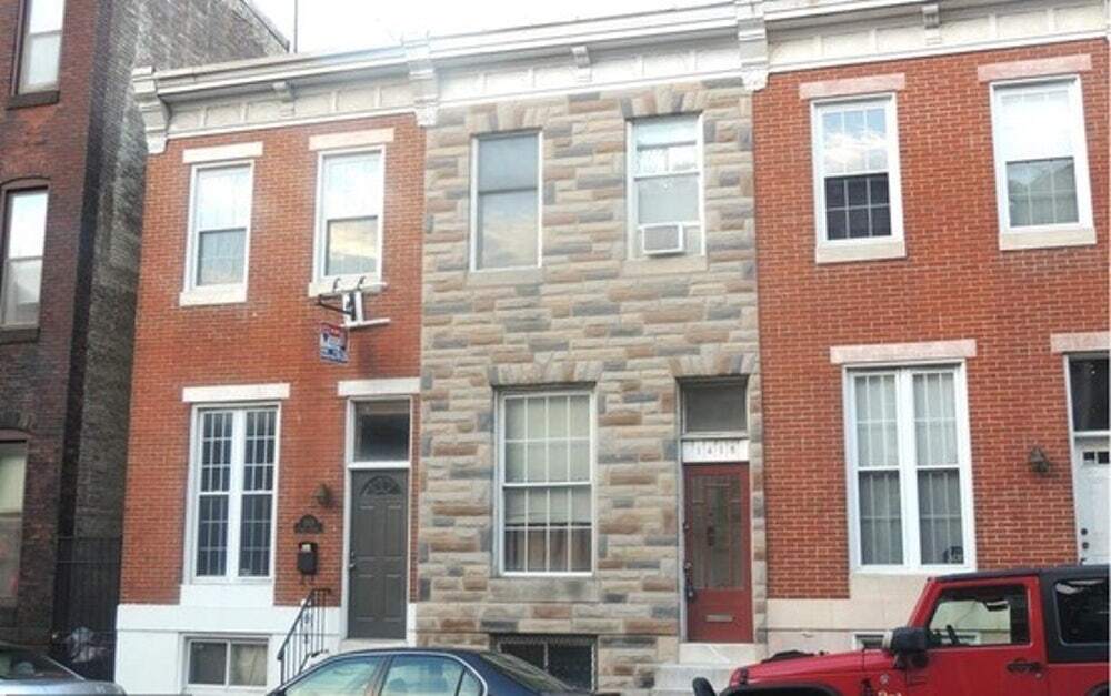 Front of the house - 1415 Light Street