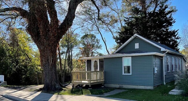 View looking southwest - 8712 Bayside Rd