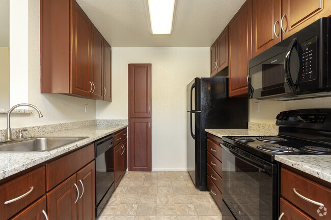 2 Habitaciones - Cocina - Crown Ridge Apartments