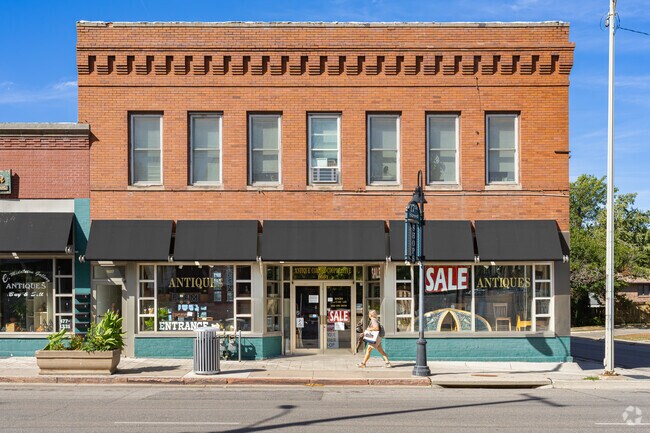 Woods Park residents enjoy shopping the Antique Corner Cooperative store for great deals.