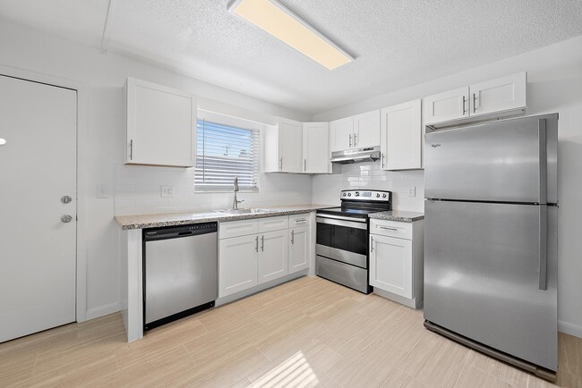 Kitchen with Stainless Steal Appliances - Ocean House