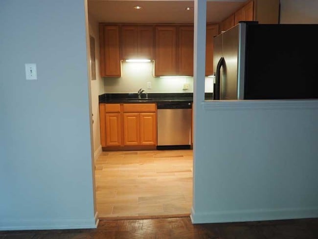 Kitchen from dining room - 8704 Manchester Rd