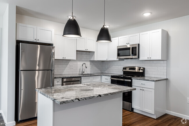 2HAB, 2BA - Cocina - The Residences at Berkshire Road