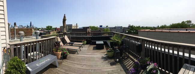 South end of deck - 1835 W Iowa St