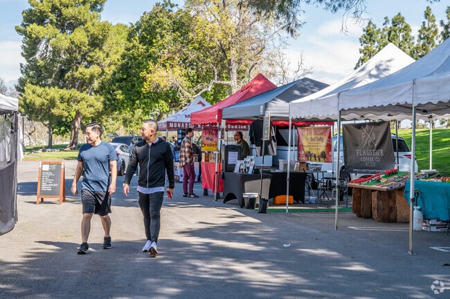 Fountain Valley's Farmers Market has hot foods, cool drinks and fresh produce every Friday.
