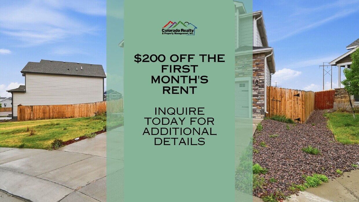 $2,740.95- 5 Bed, 3.5 Bath Home in Colorado Springs with Central AC and Fenced in Backyard! - $2,740.95- 5 Bed, 3.5 Bath Home in Colorado Springs with Central AC and Fenced in Backyard!