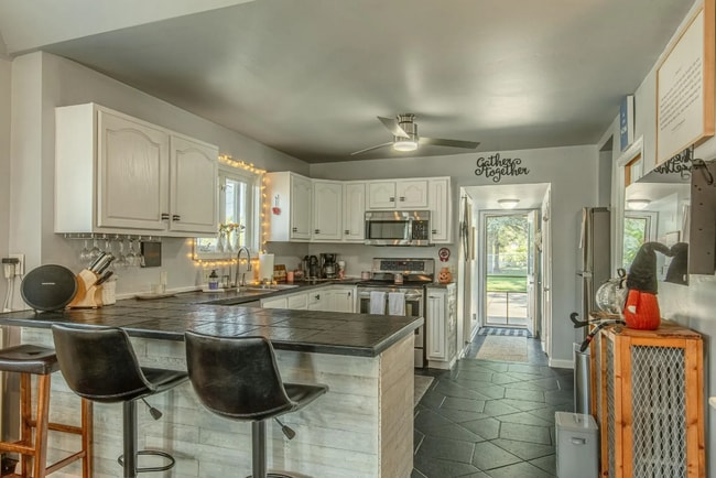 kitchen and back hall - 407 S Main St