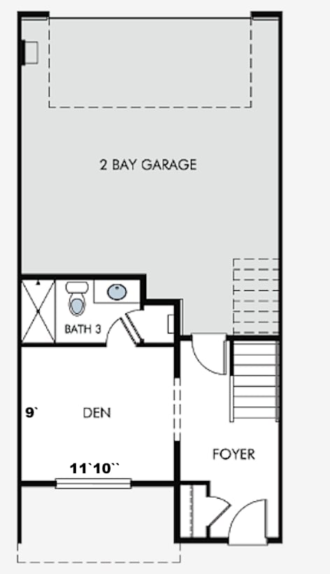 1ST floor - entrance - 13735 Del Corso Way
