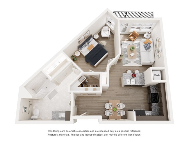 A1 Floorplan - The Link at Decatur East