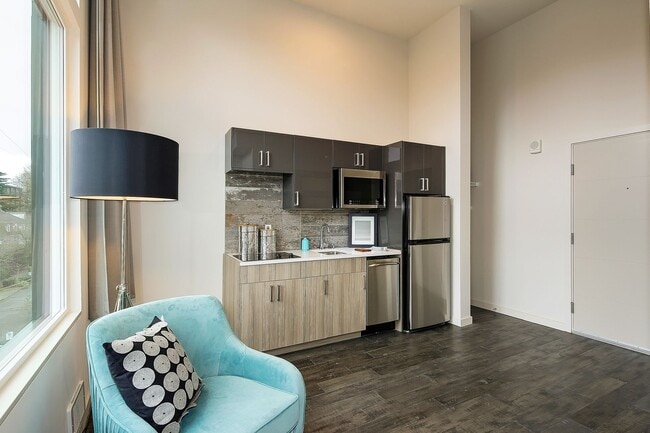 Interior Photo - 741 Harvard Modern studios with w/d in unit!