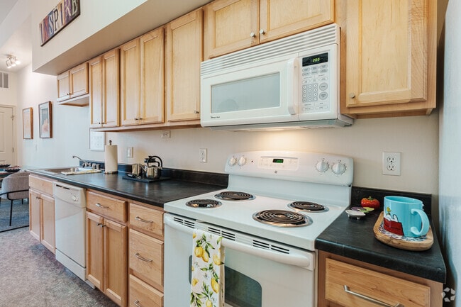 1BR, 1BA - 600SF - Kitchen - Spruce Street Apartments