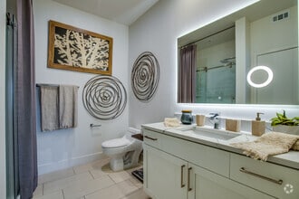 2 BR, 2 BA - 1,123 SF; C - Revolution