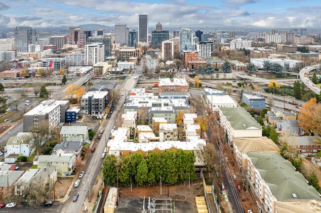 Aerial Photo - Clay Street Commons