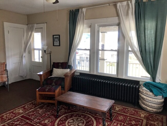 Living room and porch access - 175 1st St