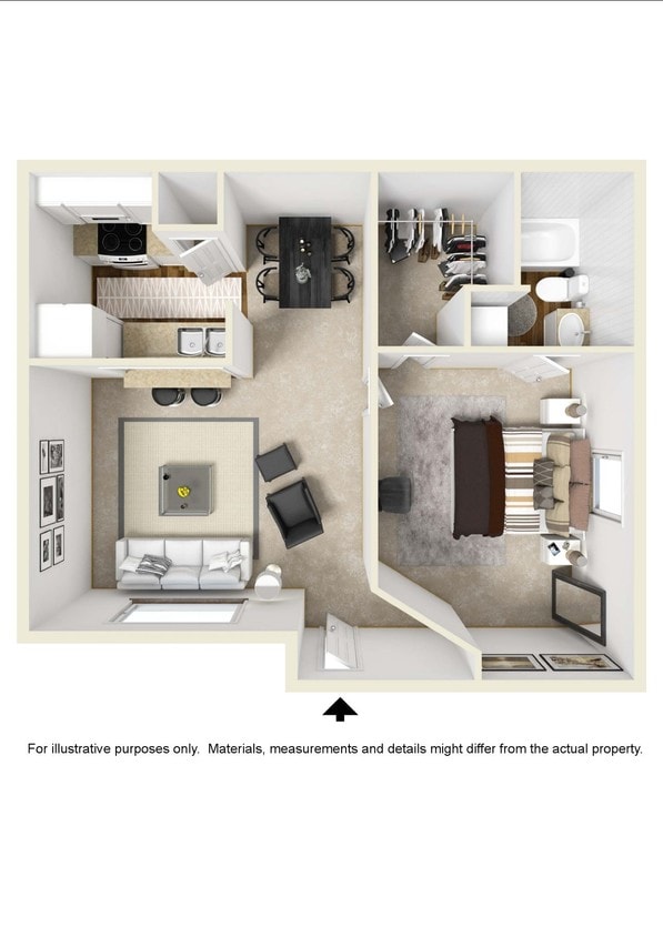 1BR/1BA - Walnut Creek @ 122
