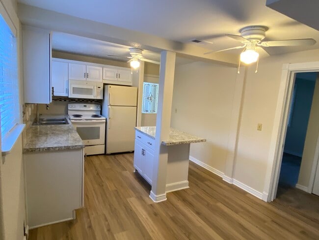 Kitchen & front entry area - 111 Washington Ave