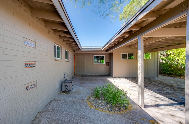 Front patio/carport - 6826 E Monterey Way