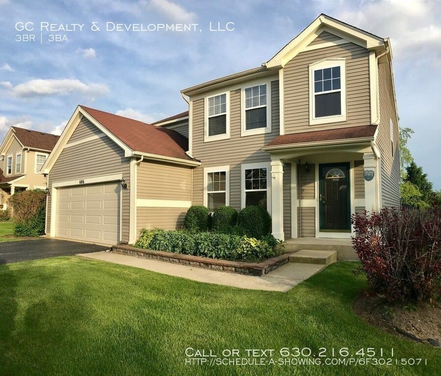 686 Graham Rd, North Aurora, IL 60542 House for Rent in