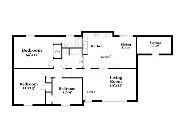Foto del edificio - 3 Bedroom Pet-Friendly Home in Adamsville, AL with Main Street Renewal