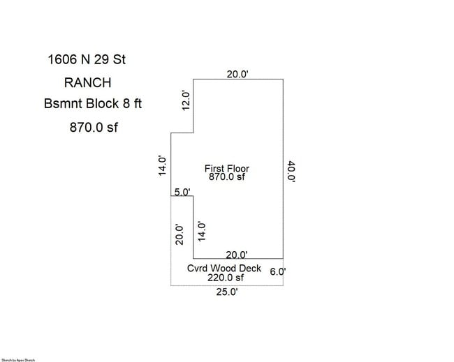 Photo - 3 bed 1 bath House
