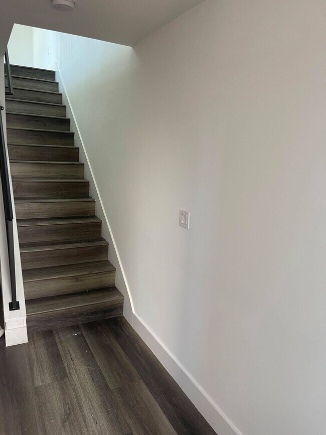 Stairs to living room - 6002 Klump Ave