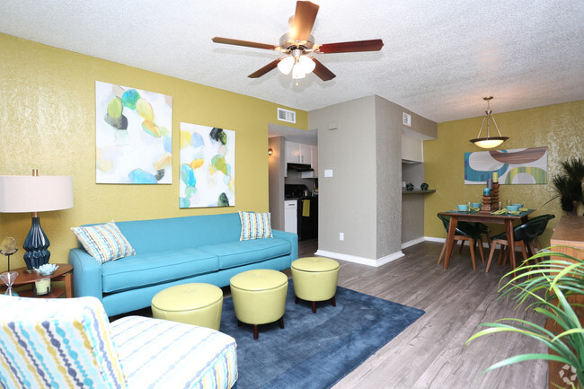 Living Room - Sundance Apartments