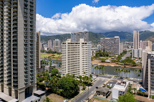 Foto aérea - Waikiki Twin Towers