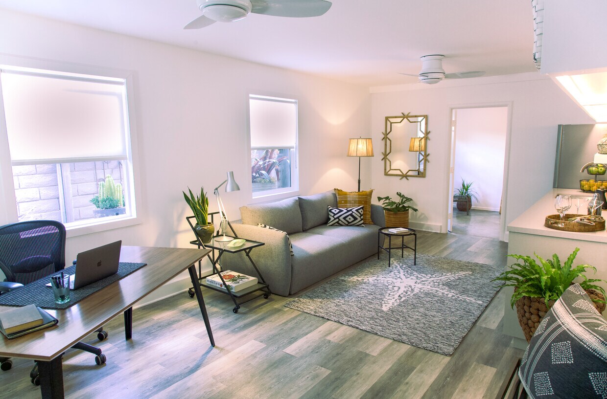 Downstairs office, 2nd bedroom - 451 Euclid St