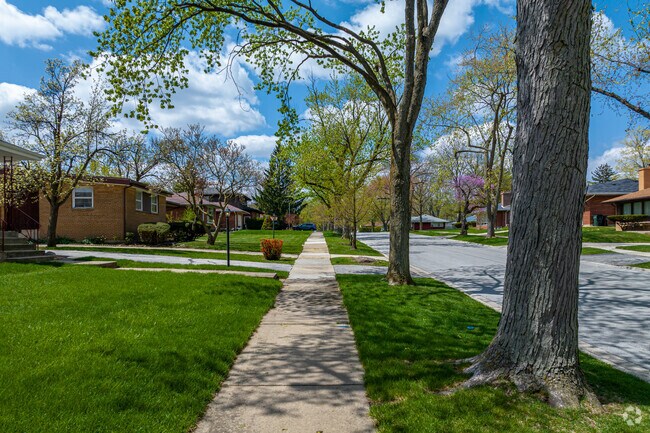 Homewood is a lovely town with well maintained sidewalks for a accessible walking around the neighborhood.