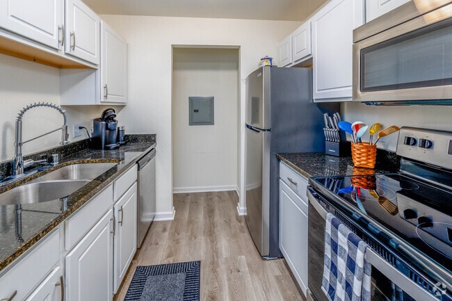 Fully Furnished 2 Bedroom - Kitchen - Village Green East Apartments