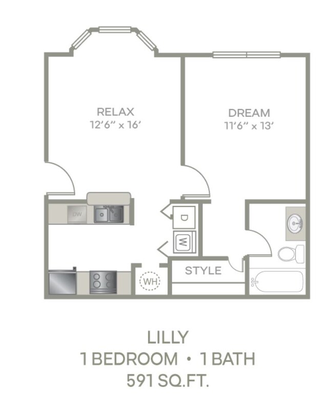 Plano de planta - Carrington Park