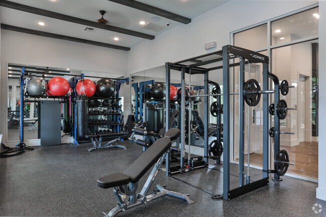 Fitness Center - Flagship Carrollton Apartments and Townhomes