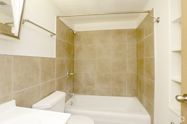 1 Bedroom - Bathroom - Brookview Apartments