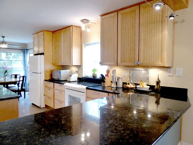 Contemporary kitchen with granite countertops - 13342 Pineapple Palm Ct