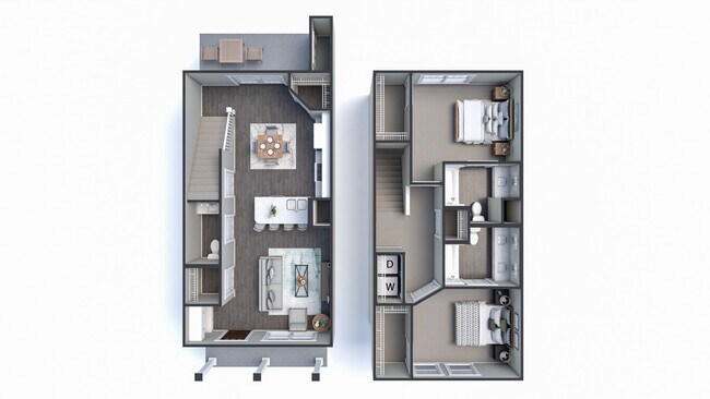 Marymont Floor Plan - Village at Old Fort