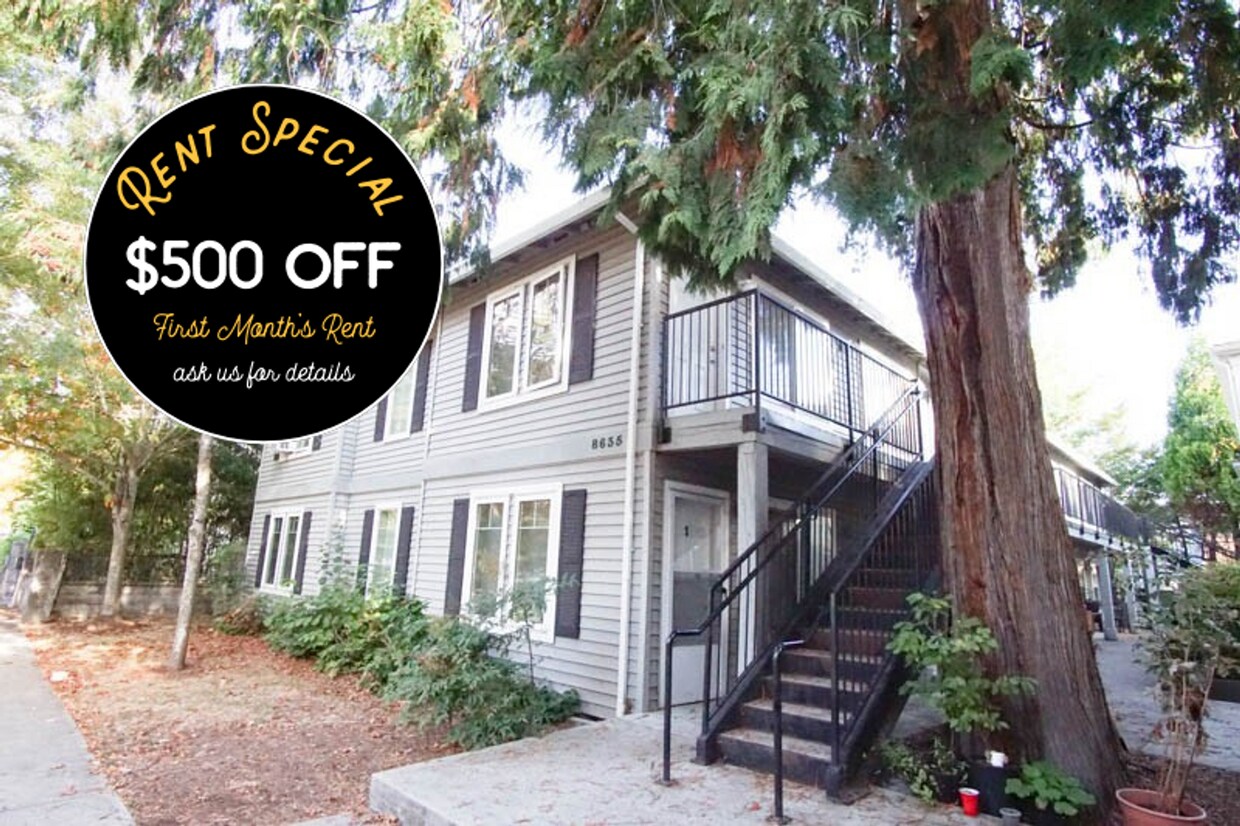 FREE RENT: Top Floor 1Bdr w/Modern Applian... - Top Floor 1Bdr w/Modern Appliances + Washe...