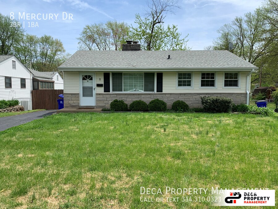3 Bedroom House House for Rent in Florissant, MO