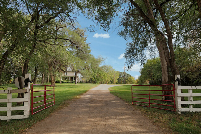 View as you enter the property from the road - 2740 Nelson Rd