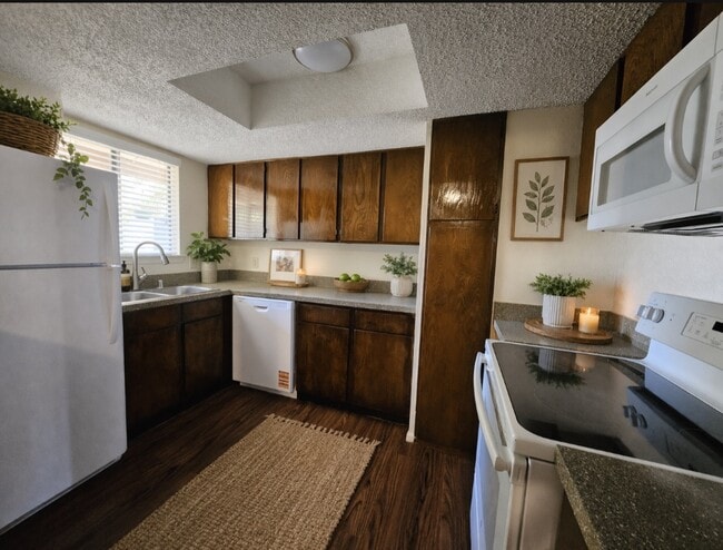Kitchen - Midland Village Apartments