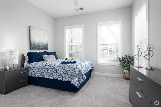 1BR, 1BA - 863SF - Bedroom - The Vieux at Welden