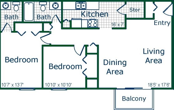 Village in the Park Apartments – Cherry