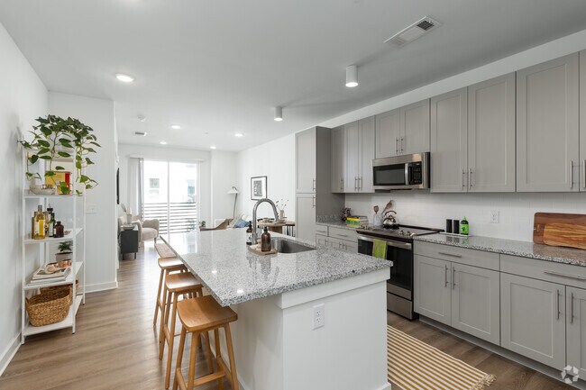 1HAB, 1BA - 1BA - 701SF - Cocina - Northerly