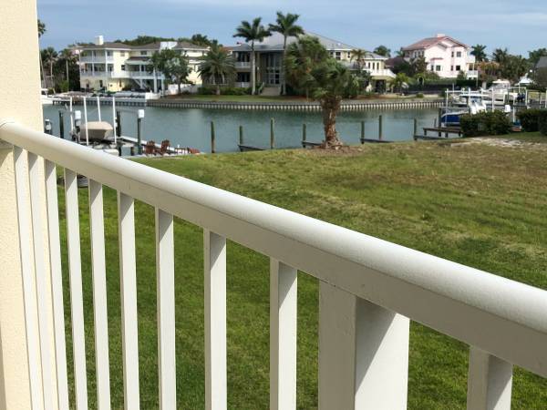 View from Main Level Balcony - 443 Pinellas Bayway S