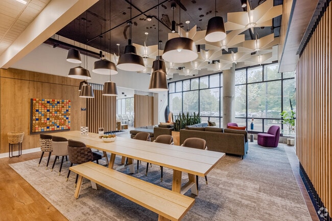 Community Room - Connection at Southside Apartments