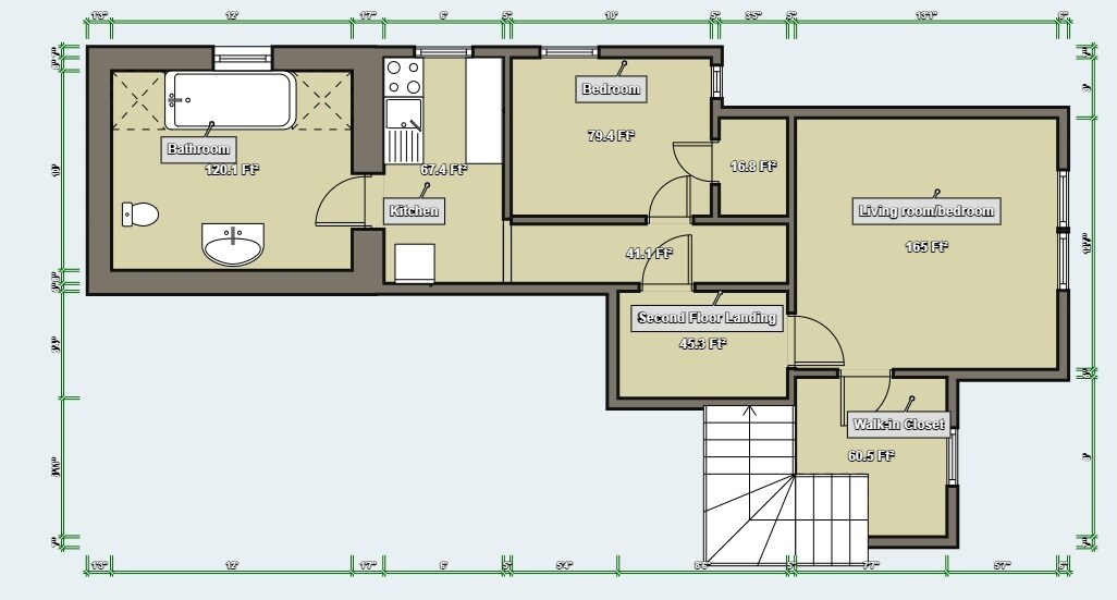 Floor Plan - 231 Bond St